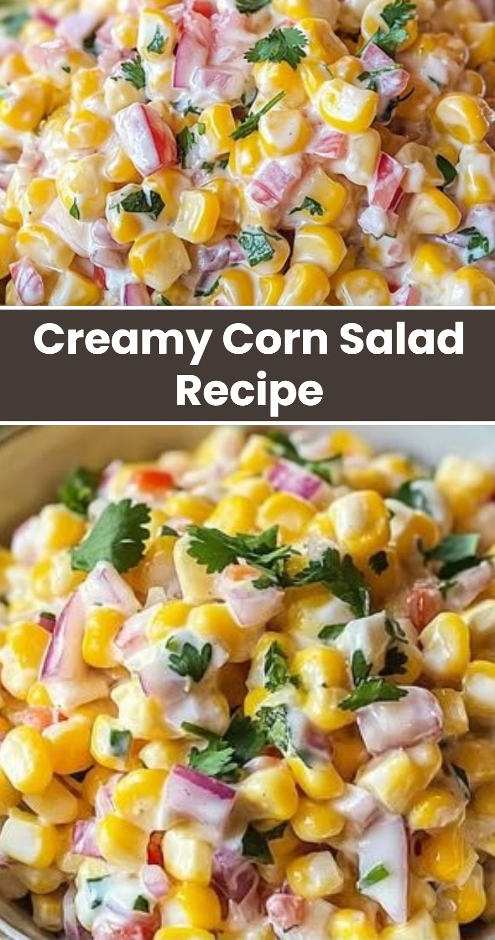 Creamy Corn Salad Recipe