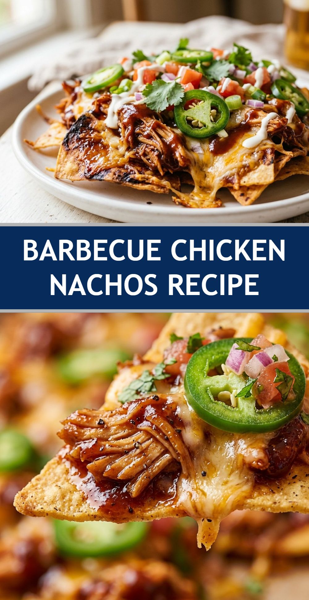 Barbecue Chicken Nachos Recipe