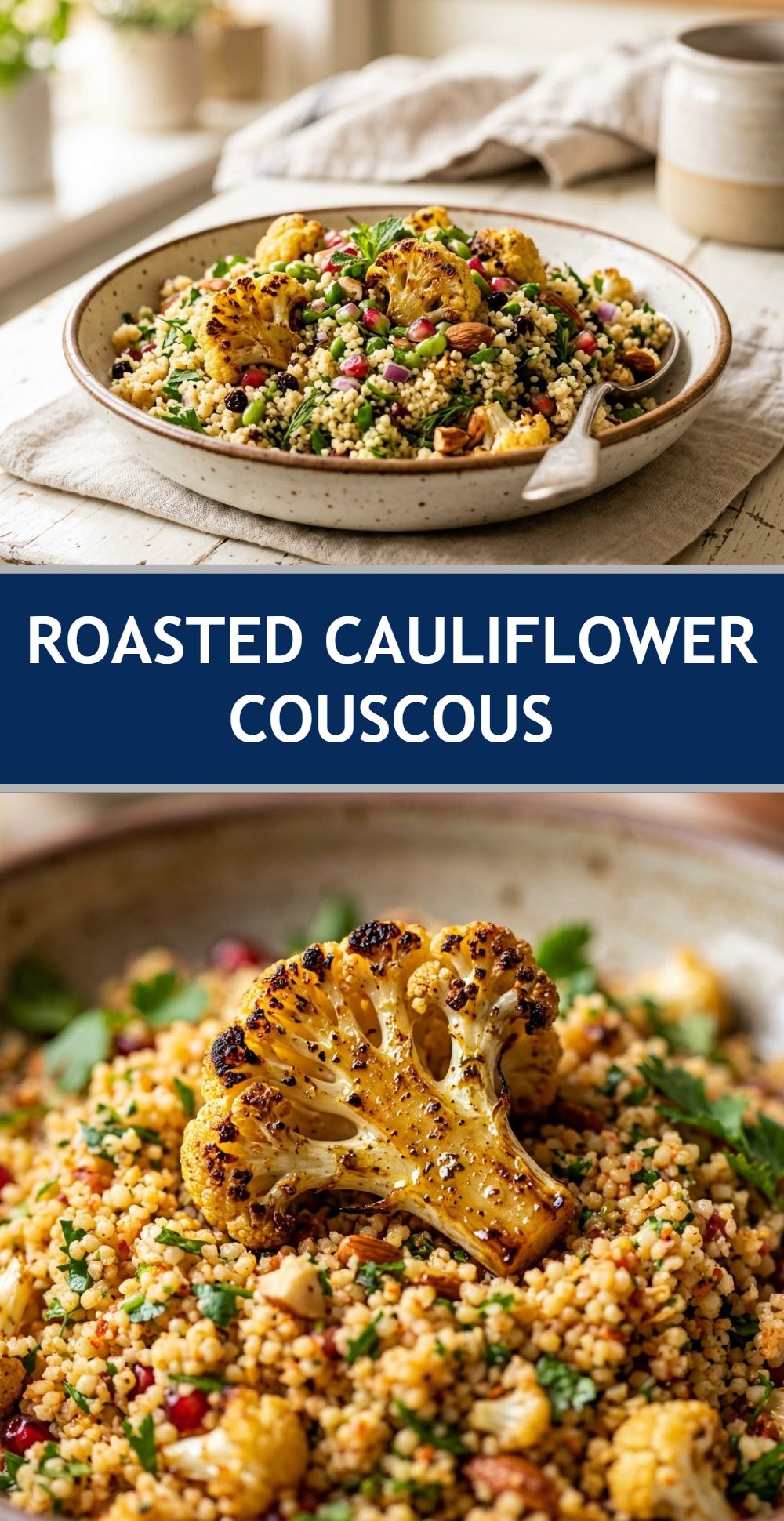 Roasted Cauliflower Couscous