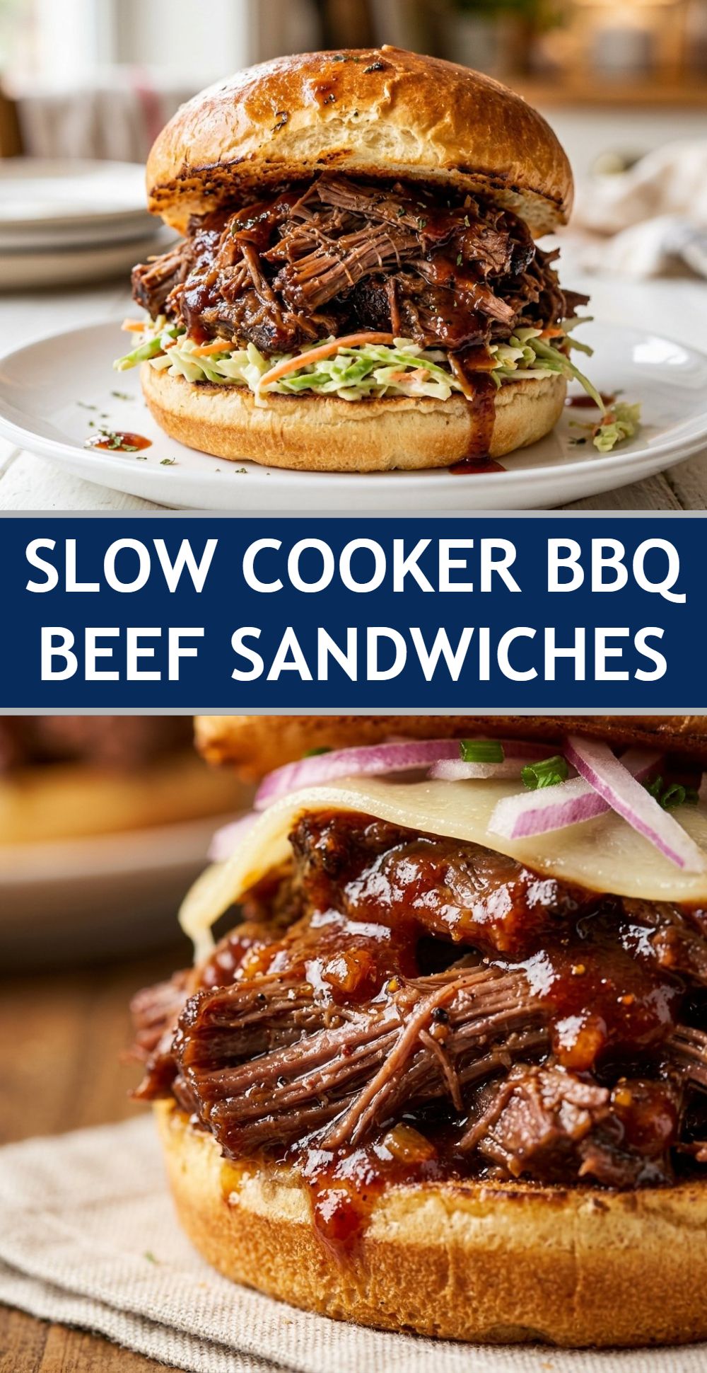 Slow Cooker Bbq Beef Sandwiches