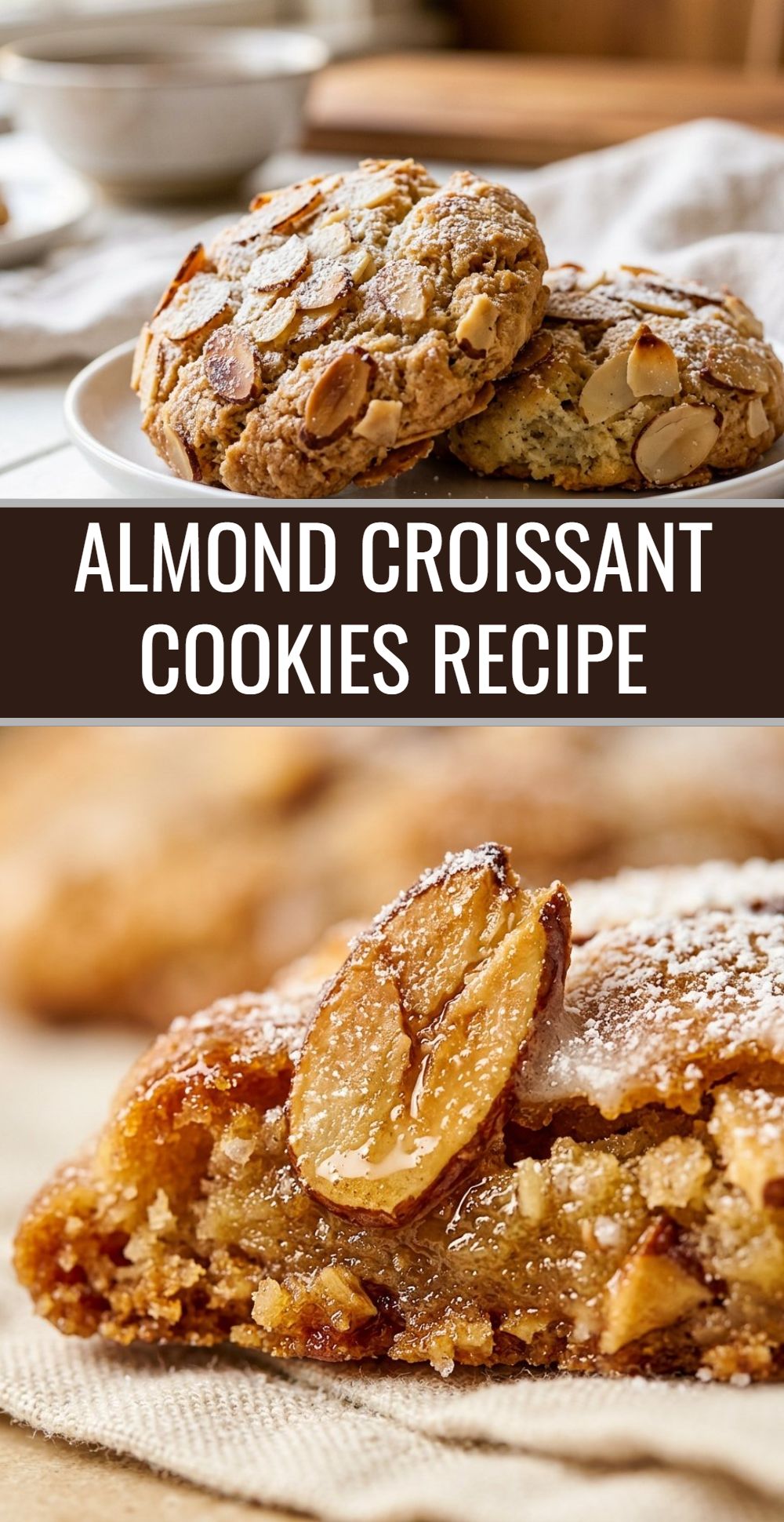 Almond Croissant Cookies Recipe