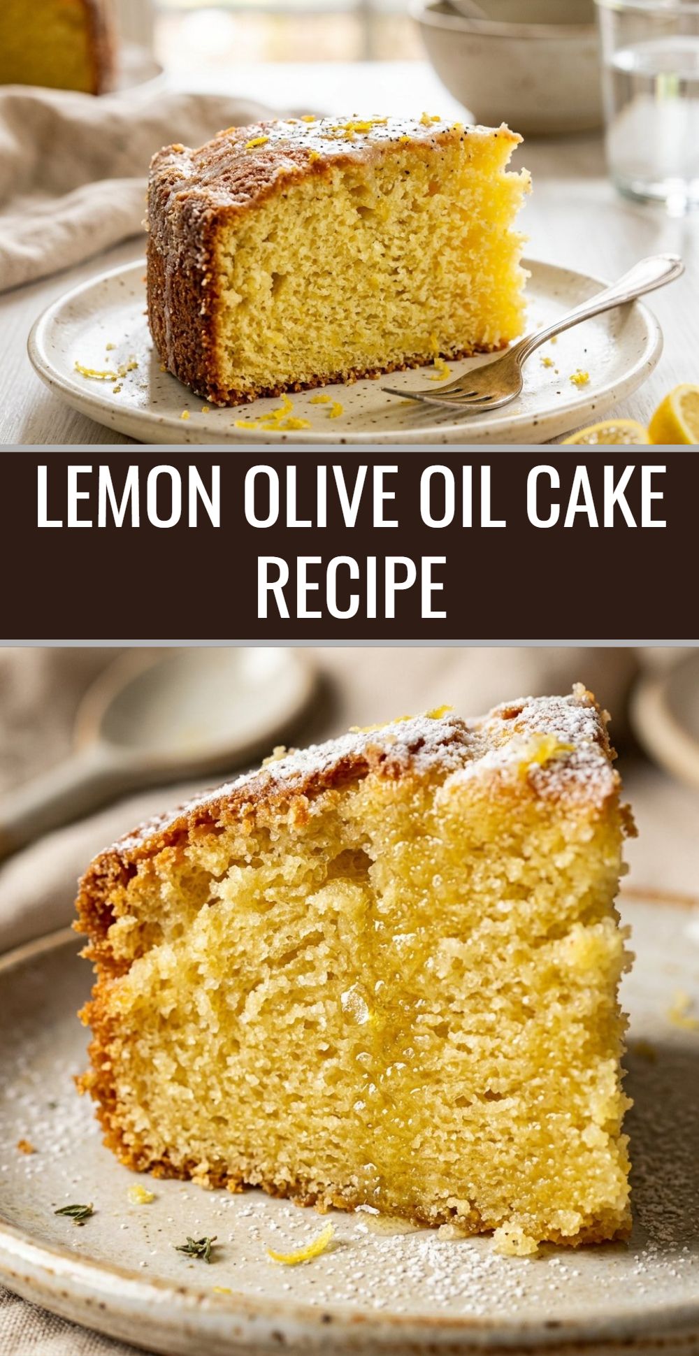 Lemon Olive Oil Cake Recipe