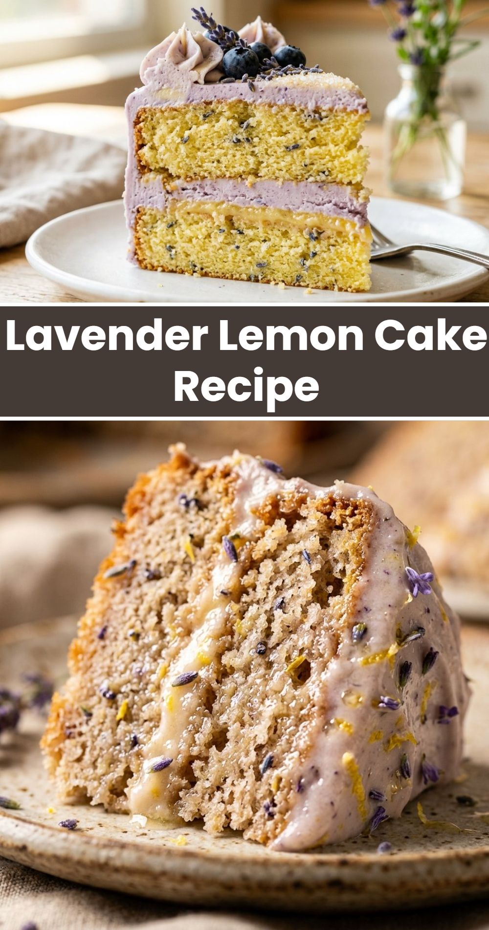 Lavender Lemon Cake Recipe