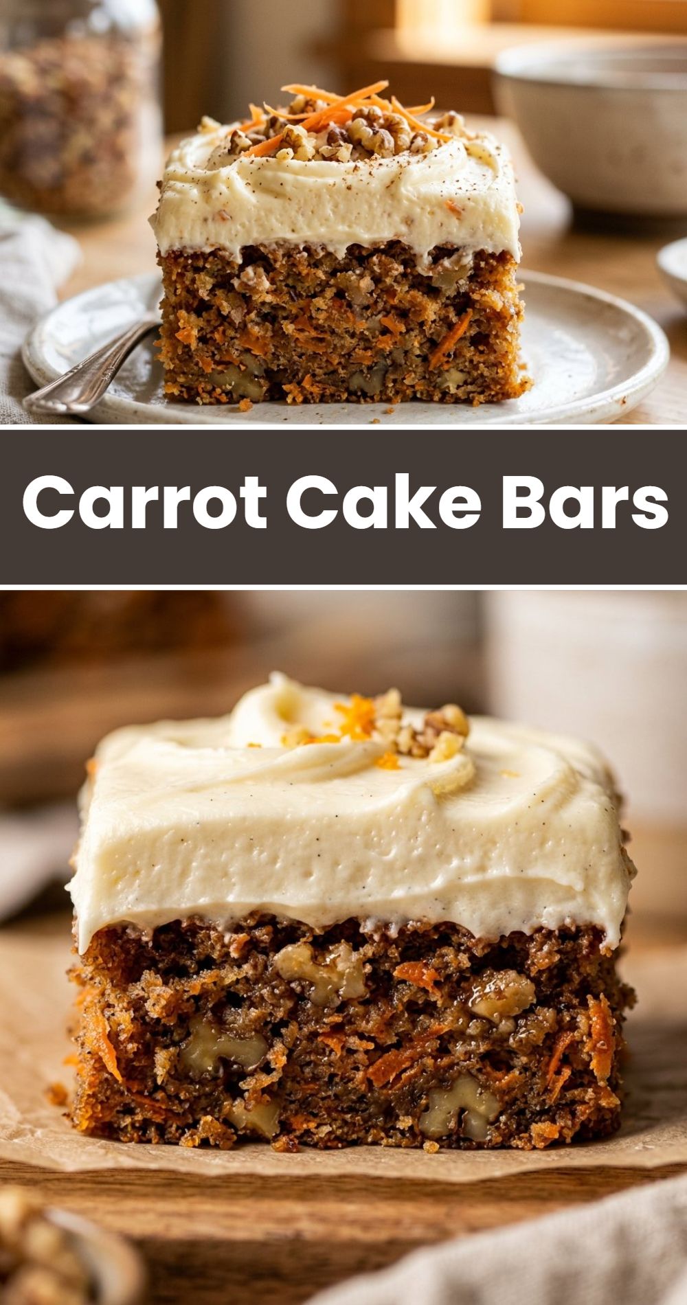 Carrot Cake Bars
