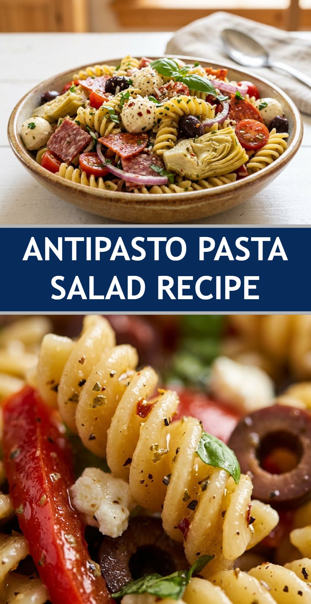 Antipasto Pasta Salad Recipe