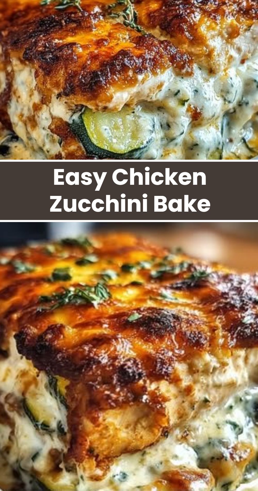 Easy Chicken Zucchini Bake