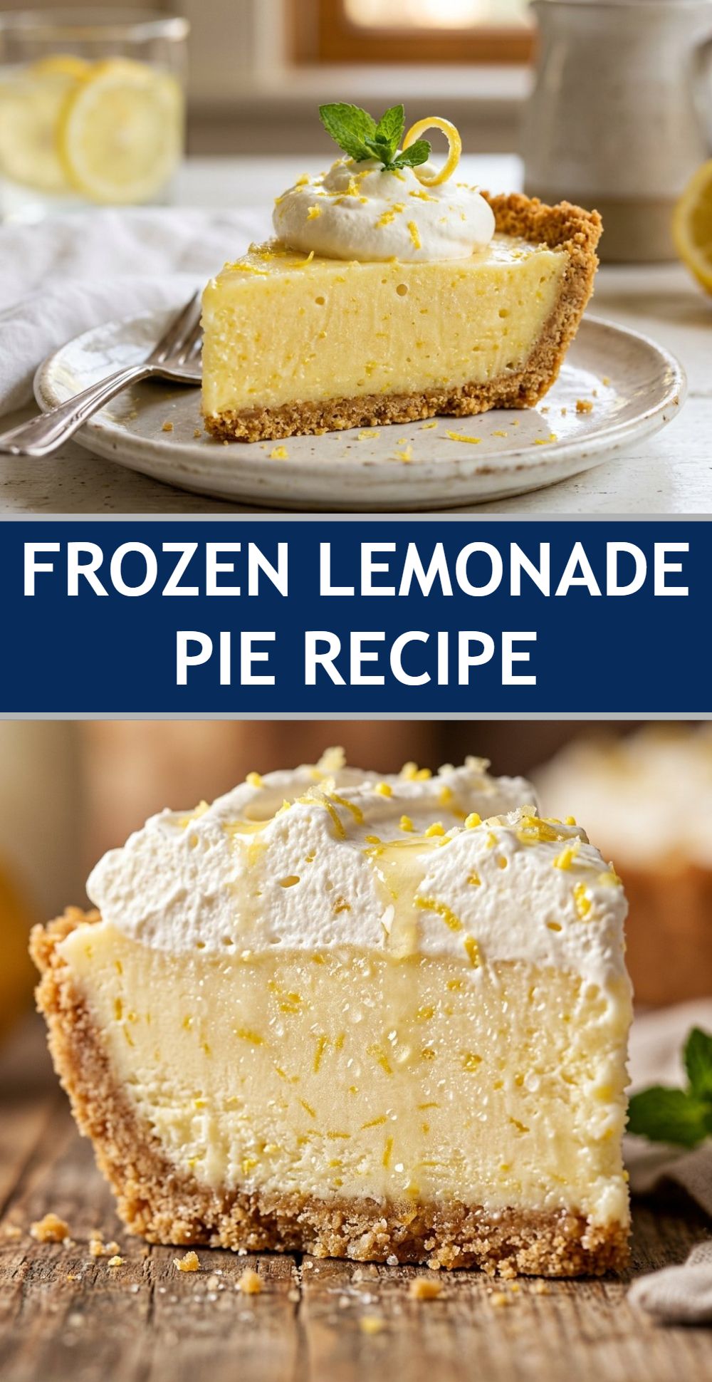 Frozen Lemonade Pie Recipe
