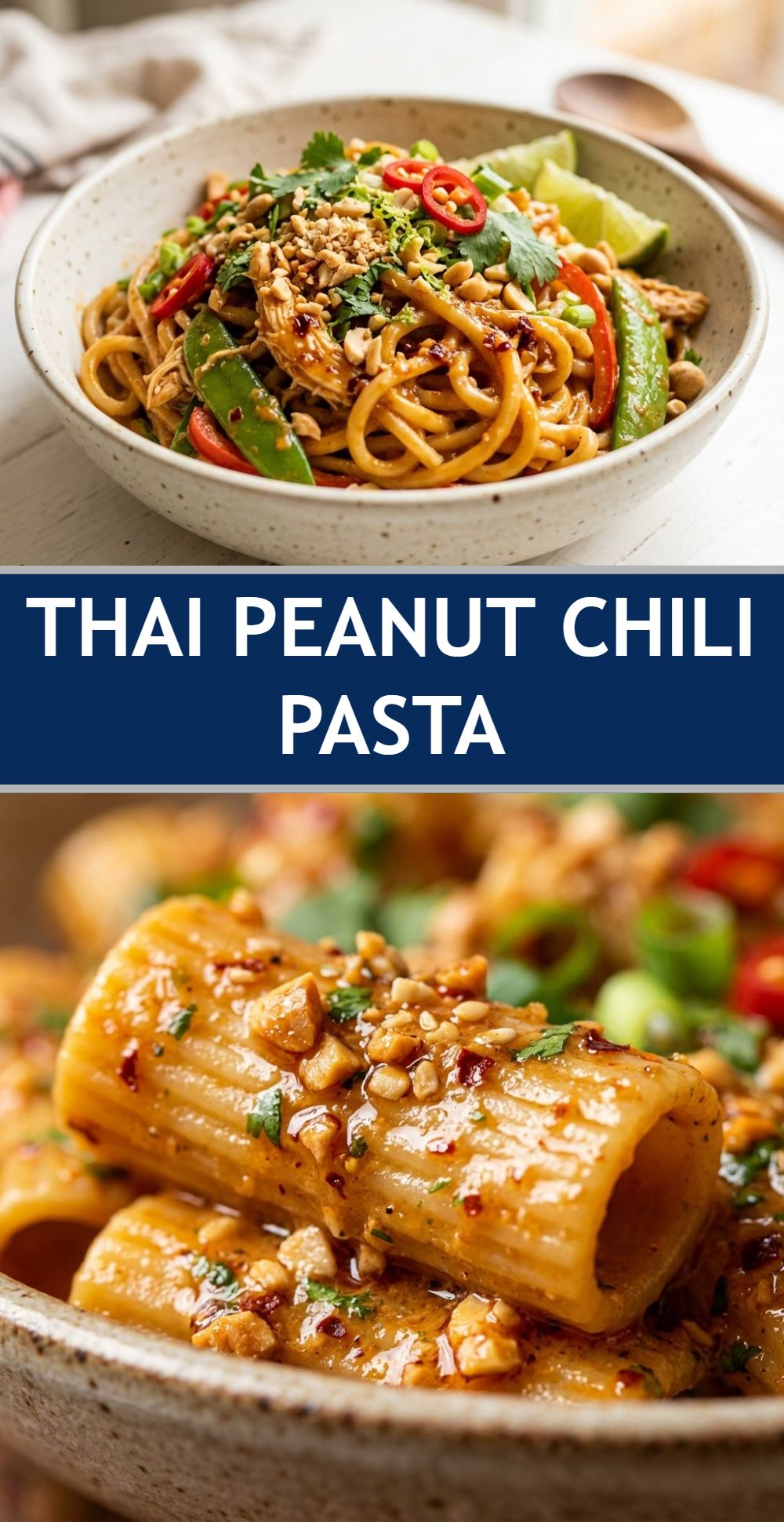 Thai Peanut Chili Pasta