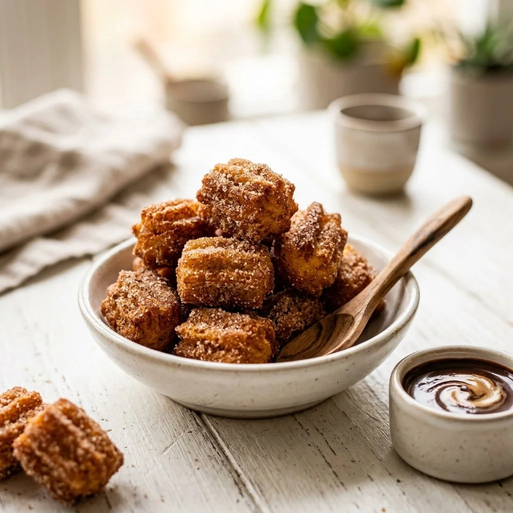Air Fryer Churro Bites: Crispy and Easy