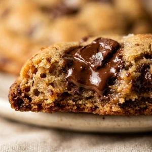 Brown Butter Miso Chocolate Chip Cookies with a unique flavor twist