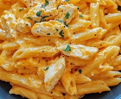 Buffalo Chicken Alfredo Pasta