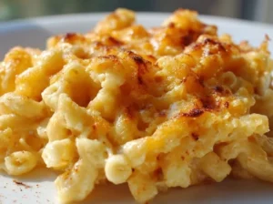 Delicious Chick-fil-A style mac and cheese served in a bowl