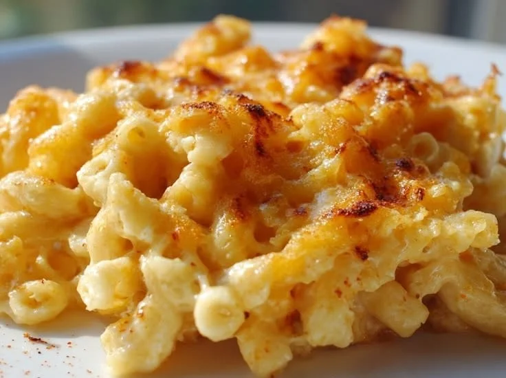 Delicious Chick-fil-A style mac and cheese served in a bowl