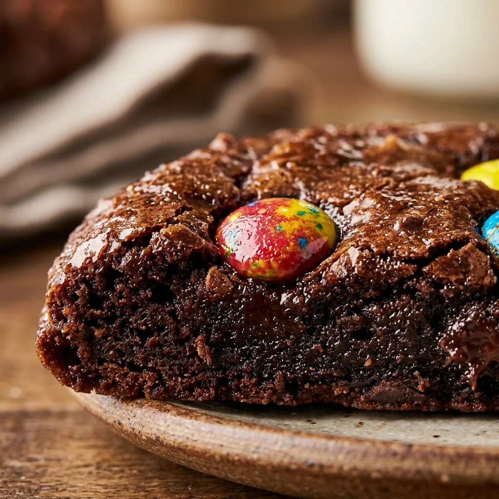 Cosmic Brownie-Inspired Cookies with sprinkles and chocolate