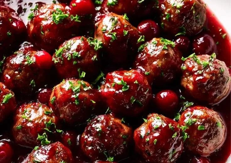 Cranberry Meatballs