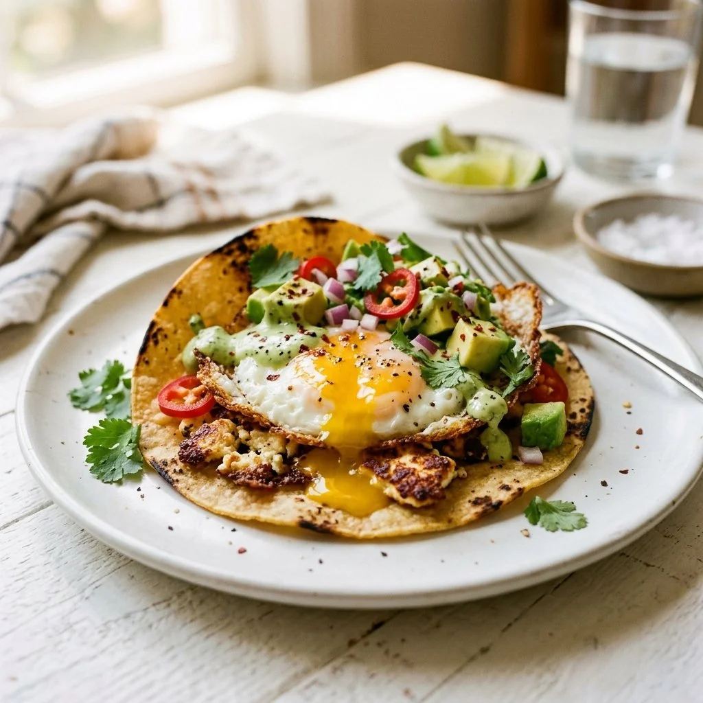 Crispy Feta Egg Tacos: Viral TikTok Recipe