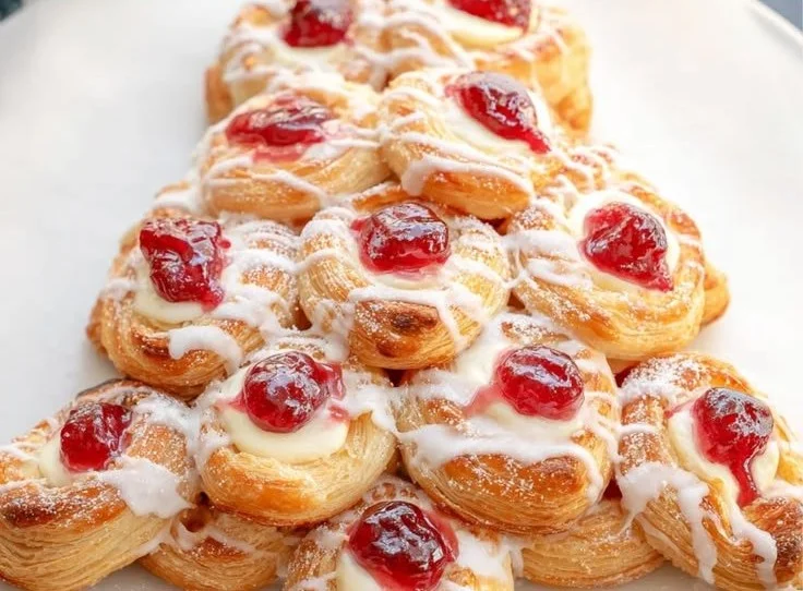Christmas Tree Danish