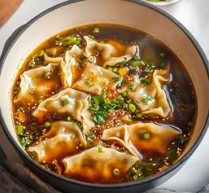 Easy Potsticker Soup