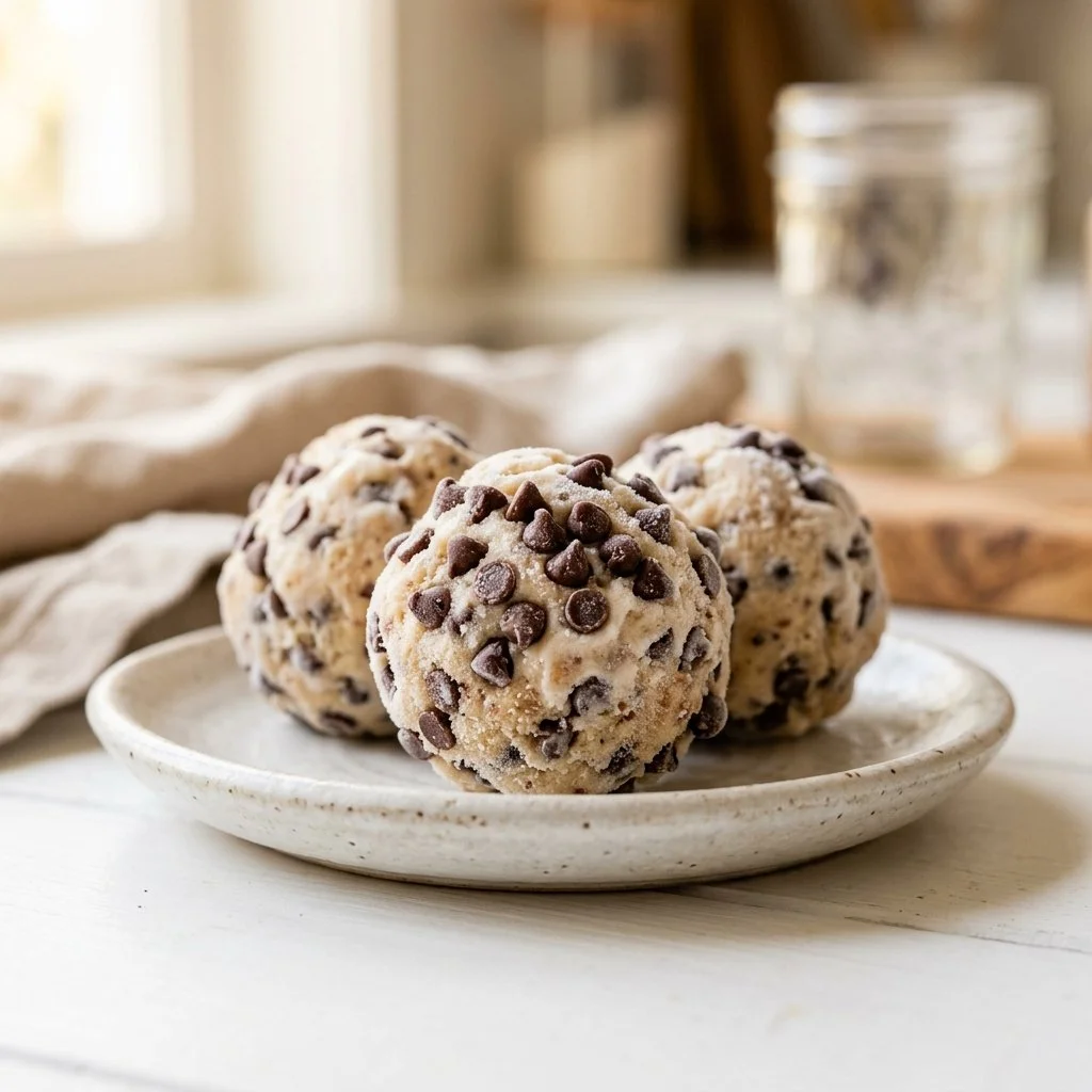Frozen Cottage Cheese Cookie Dough Bites
