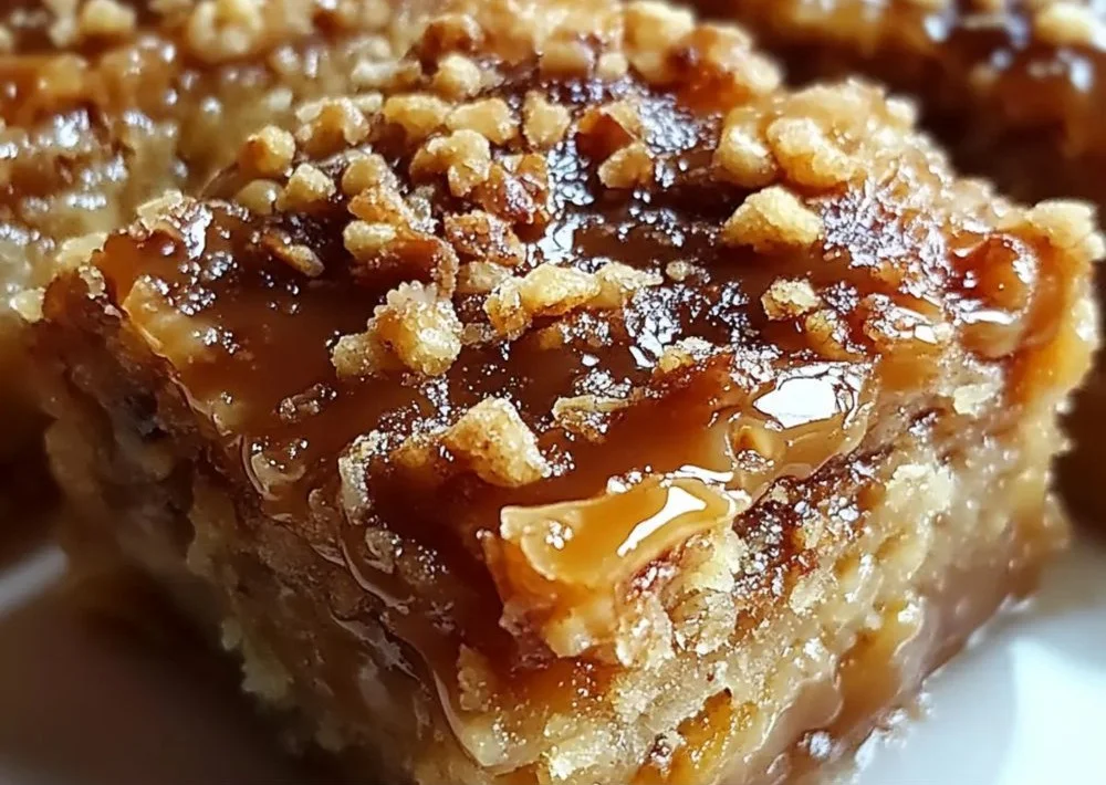 Indulgent Caramel Crush Bars