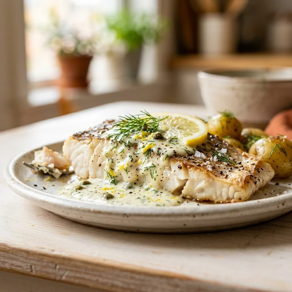Lemon-Dill Baked Cod