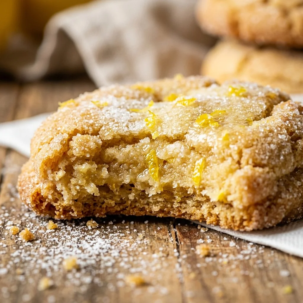 Delicious lemonade stand cookies with lemon frosting on a table