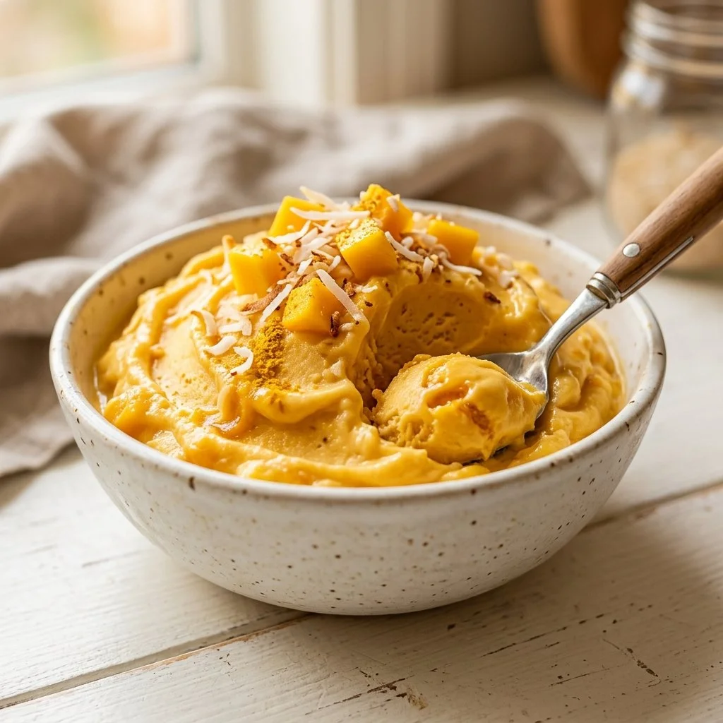 Mango Protein Ice Cream Ninja Creami Style