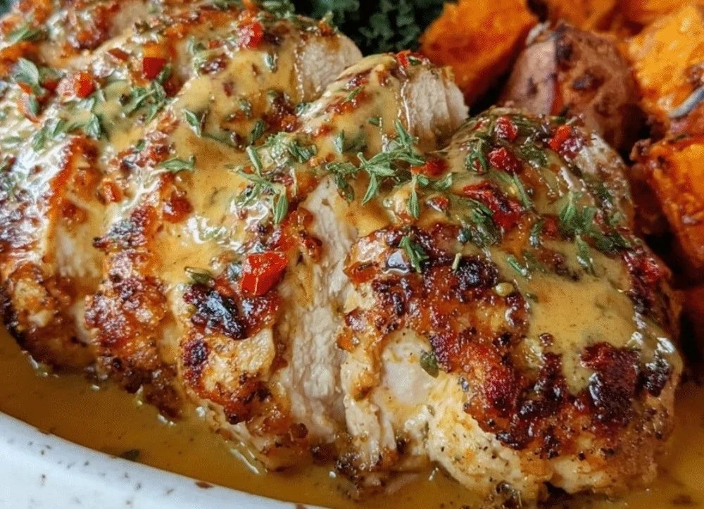 Easy Maple Dijon Chicken Bowl
