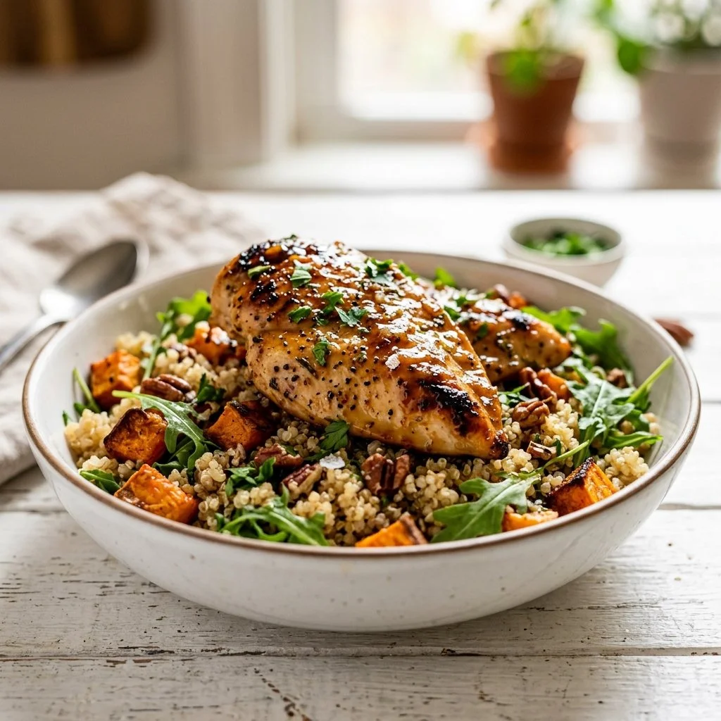 Maple Dijon Chicken Bowl Recipe