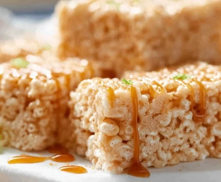 No-Bake Apple Pie Rice Krispie Treats