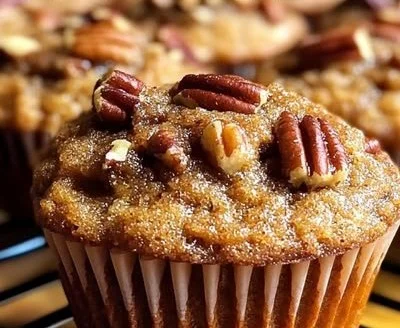 Pecan Pie Brown Sugar Muffins