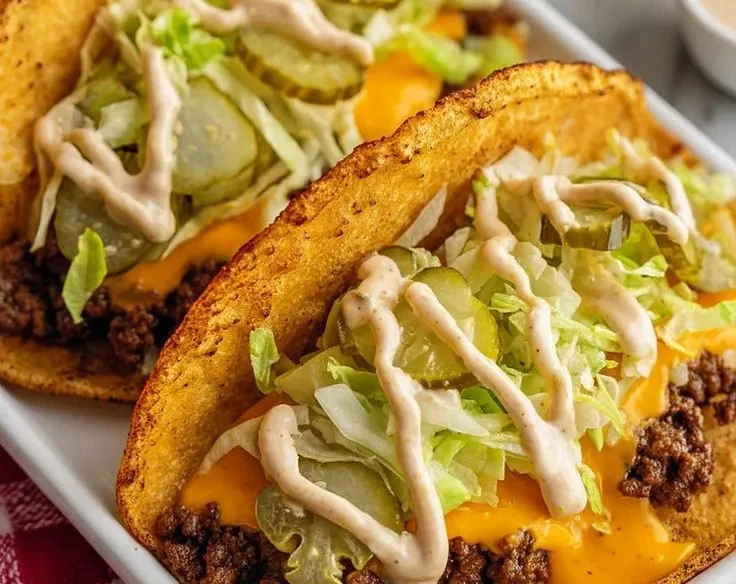 Perfect Smash Burger Tacos