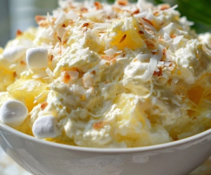 Pineapple Coconut Mousse