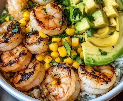 Quick Shrimp Bowl