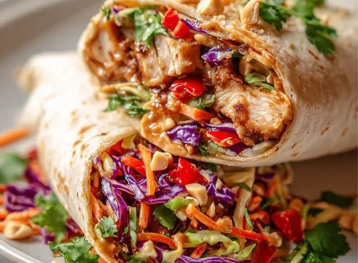 Thai Chicken Wrap