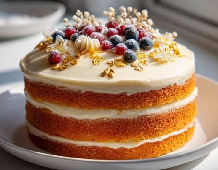 Vanilla Bean Birthday Cake