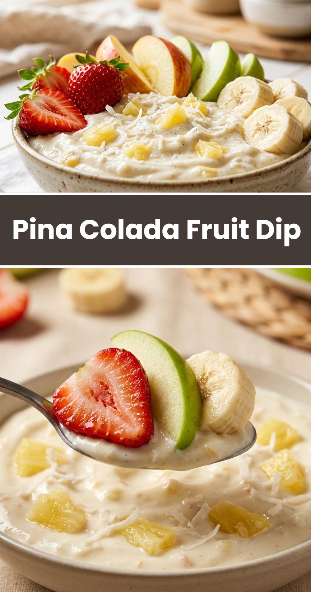 Pina Colada Fruit Dip