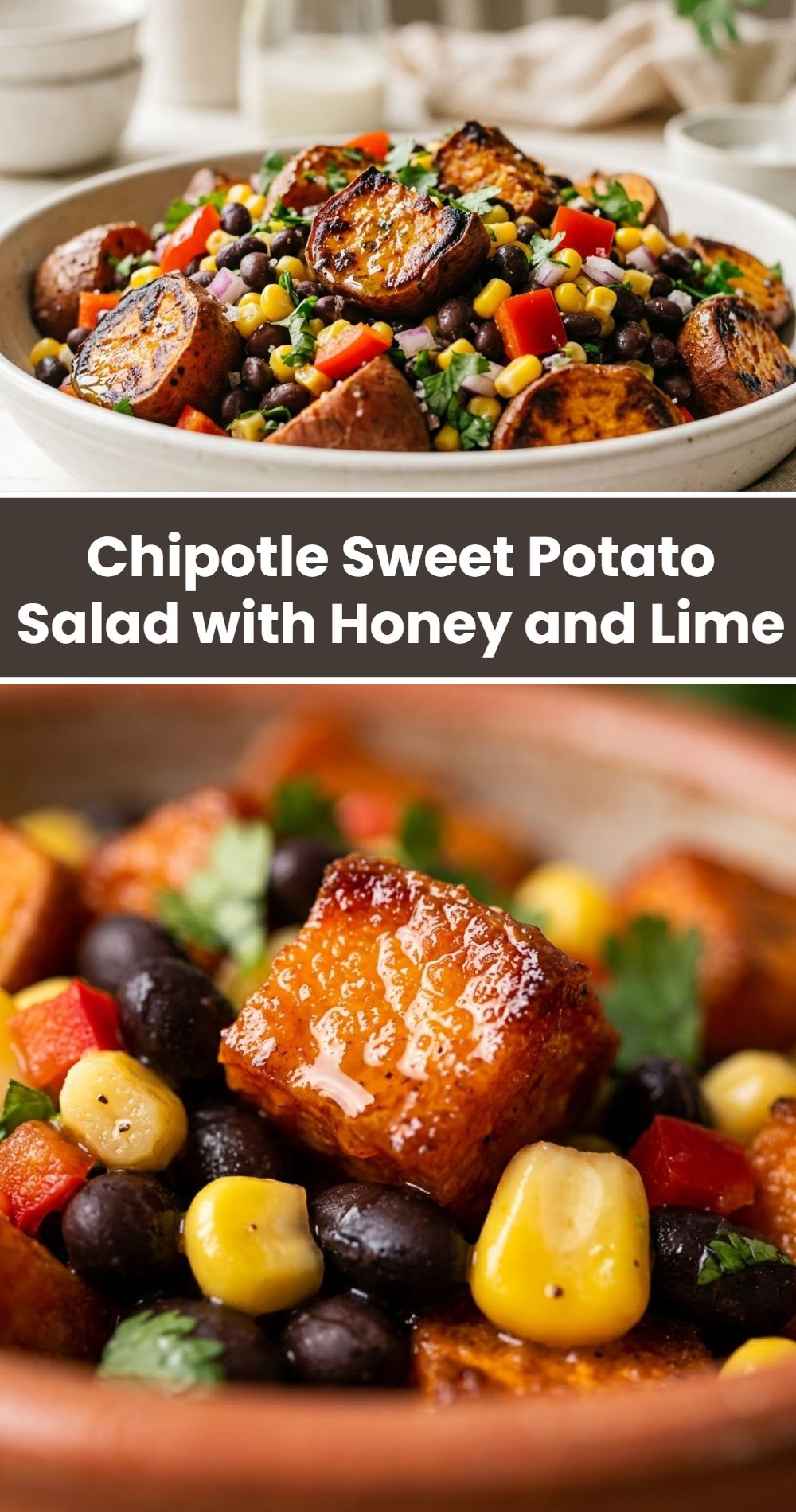 Chipotle Sweet Potato Salad Honey Lime