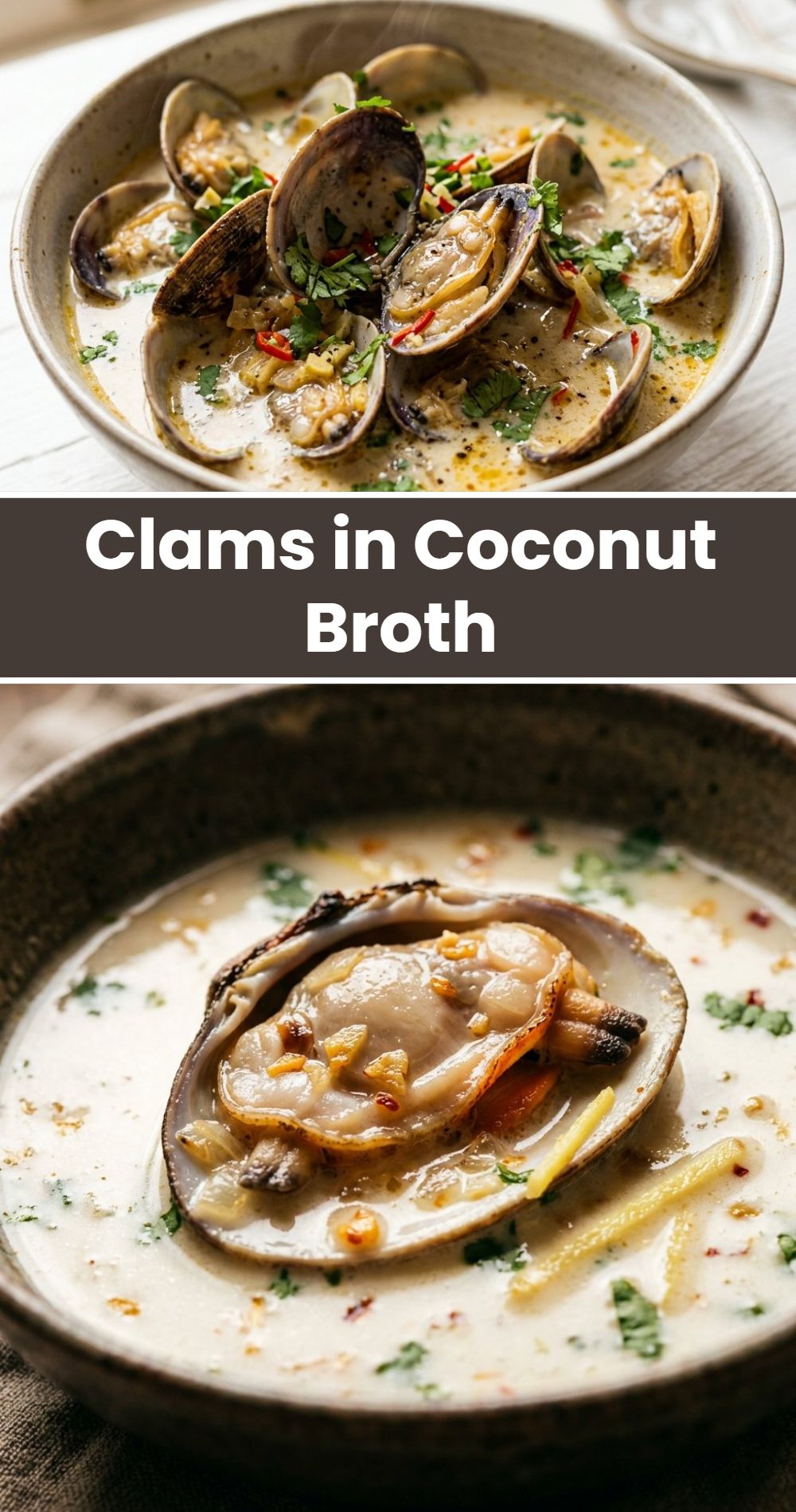 Clams In Coconut Broth