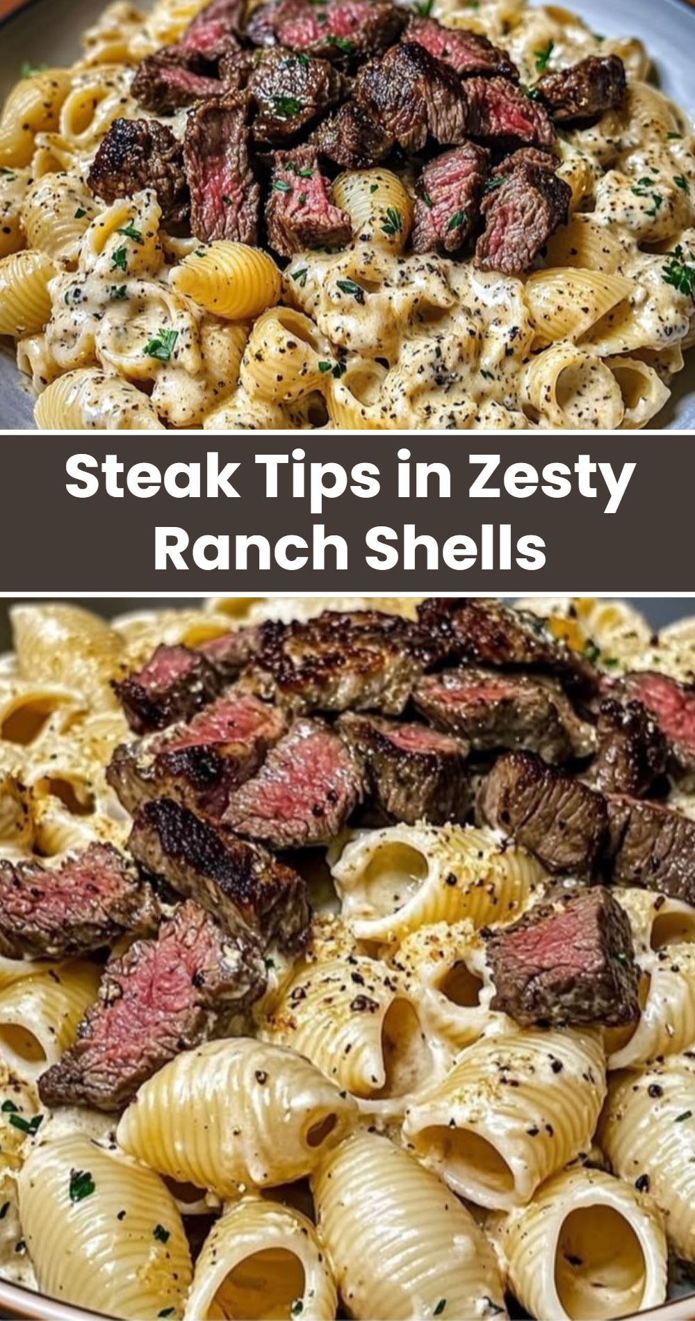 Steak Tips In Zesty Ranch Shells