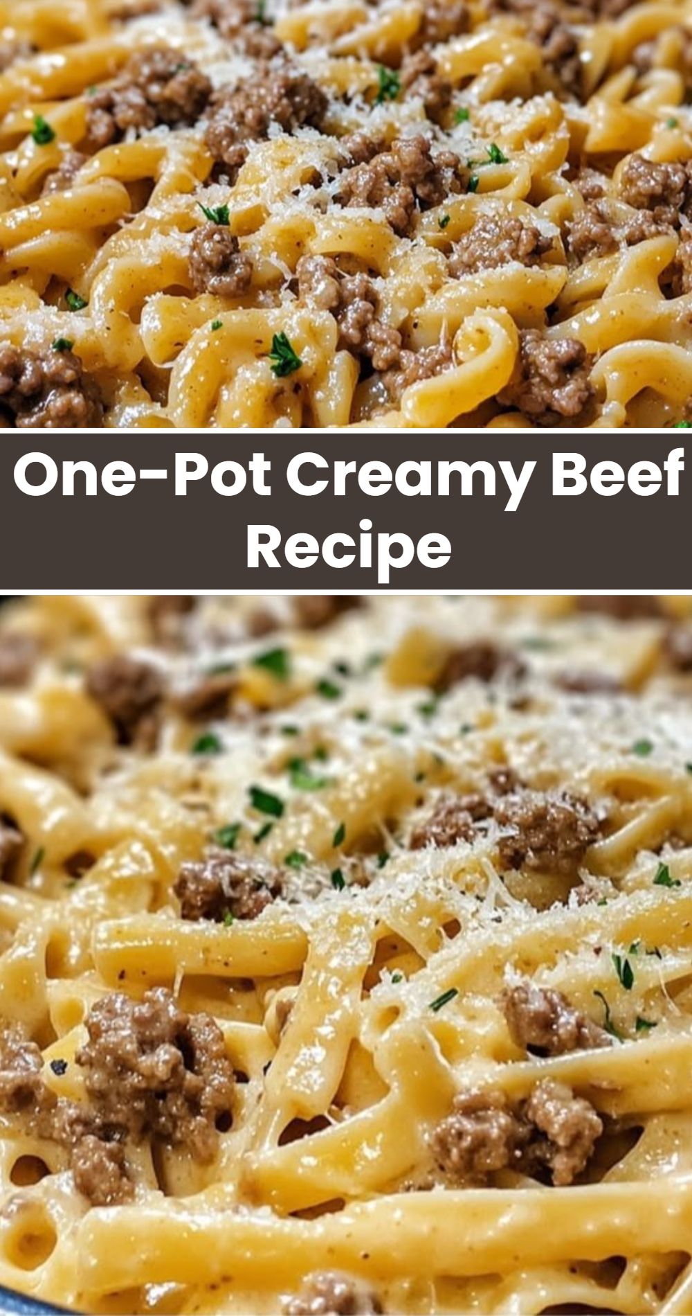One Pot Creamy Beef Recipe