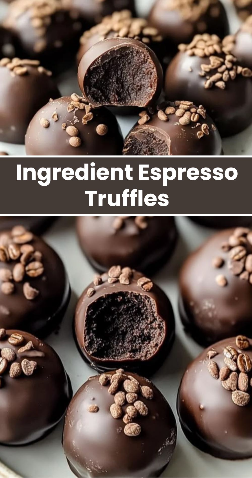 Ingredient Espresso Truffles