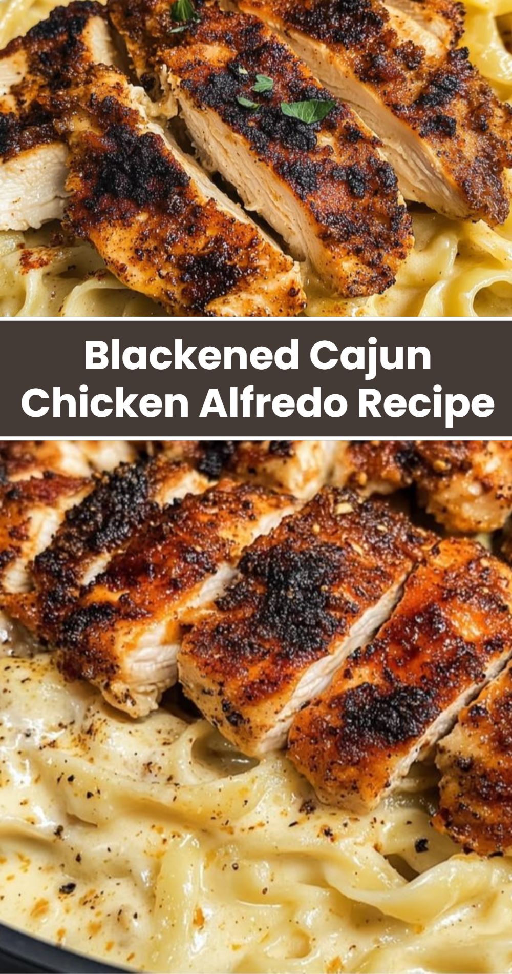 Blackened Cajun Chicken Alfredo Recipe