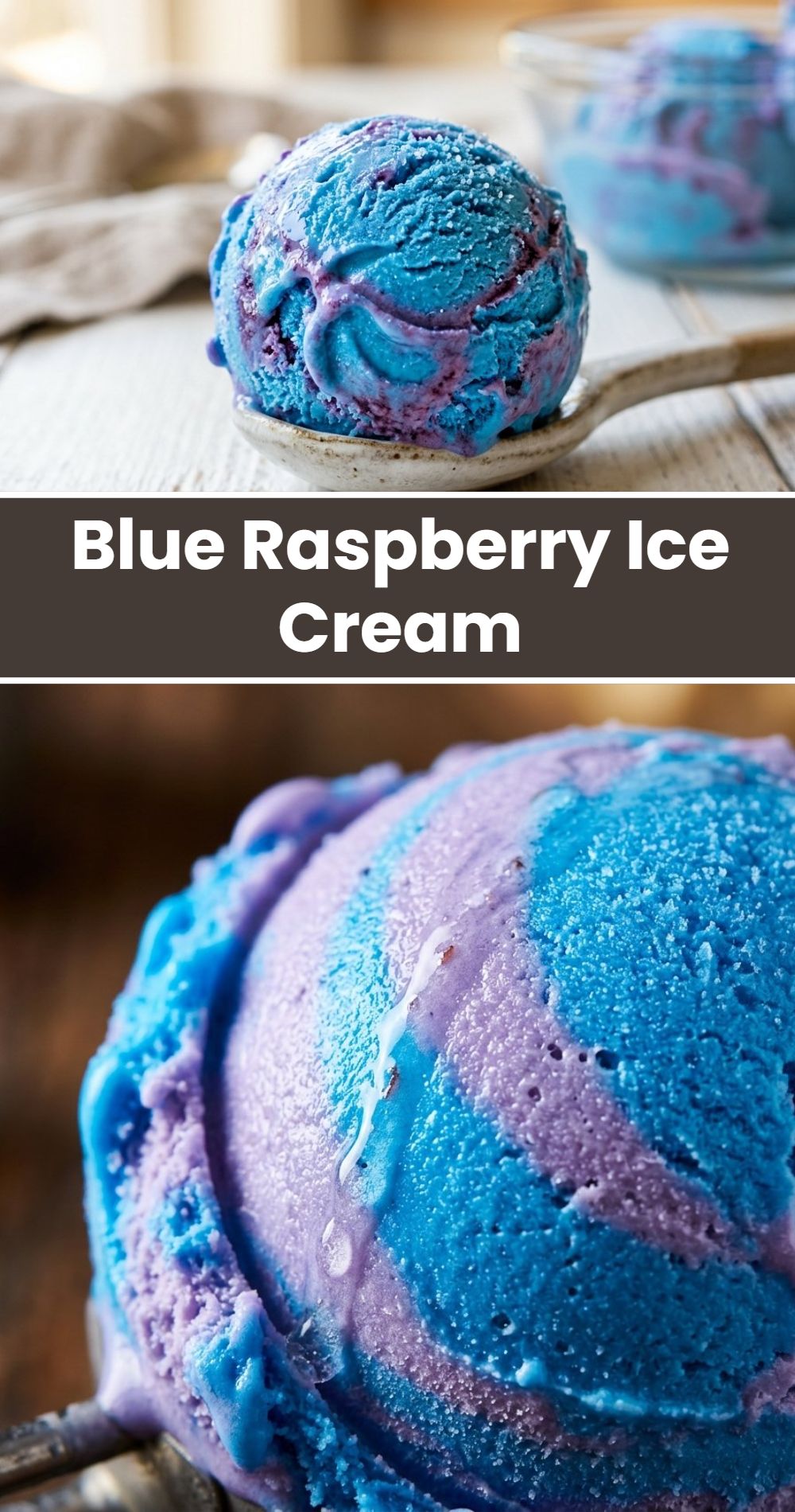 Blue Raspberry Ice Cream