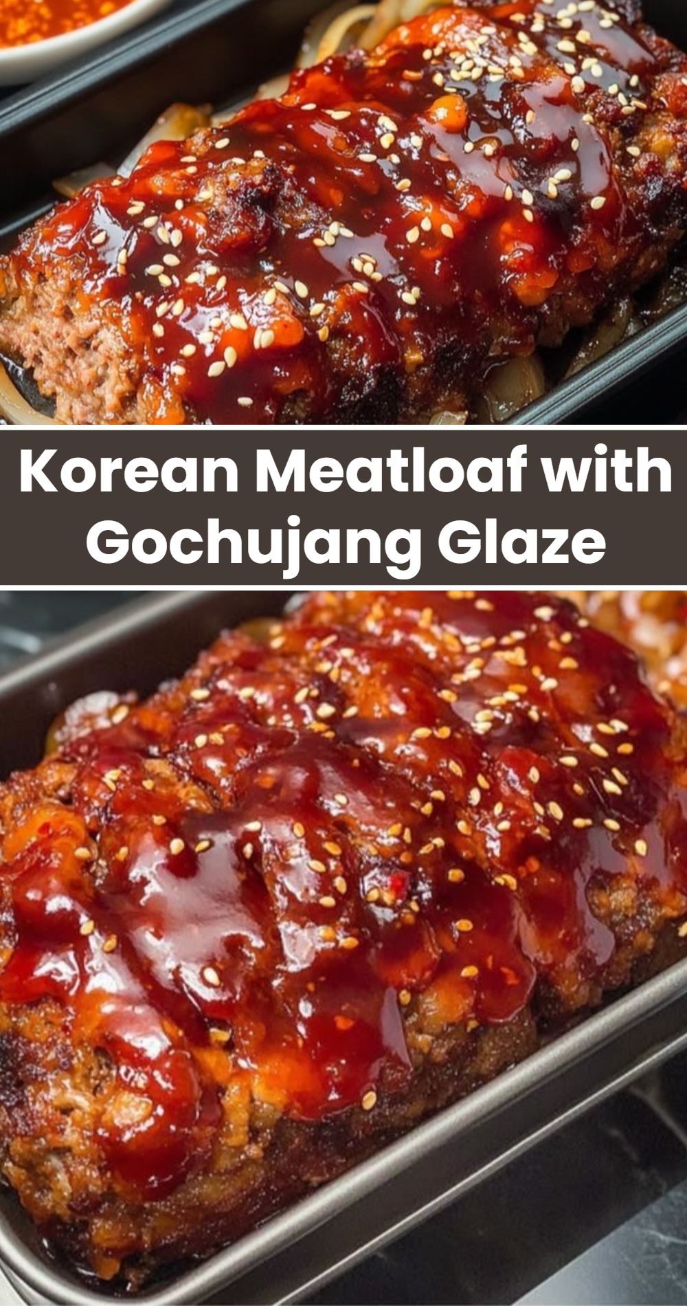 Korean Meatloaf With Gochujang Glaze