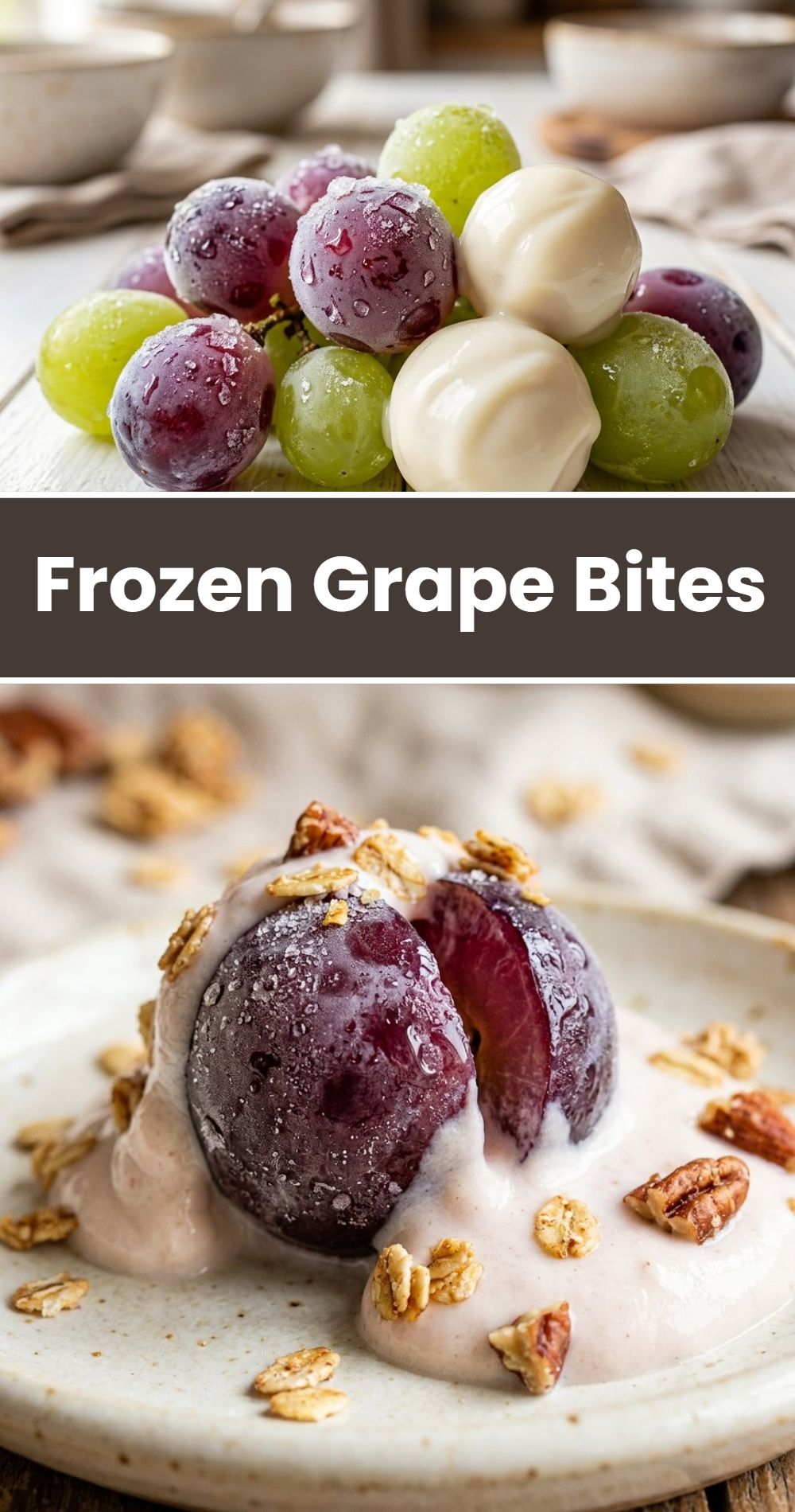 Frozen Grape Bites