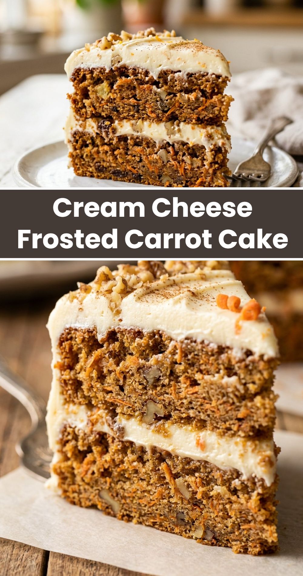 Cream Cheese Frosted Carrot Cake