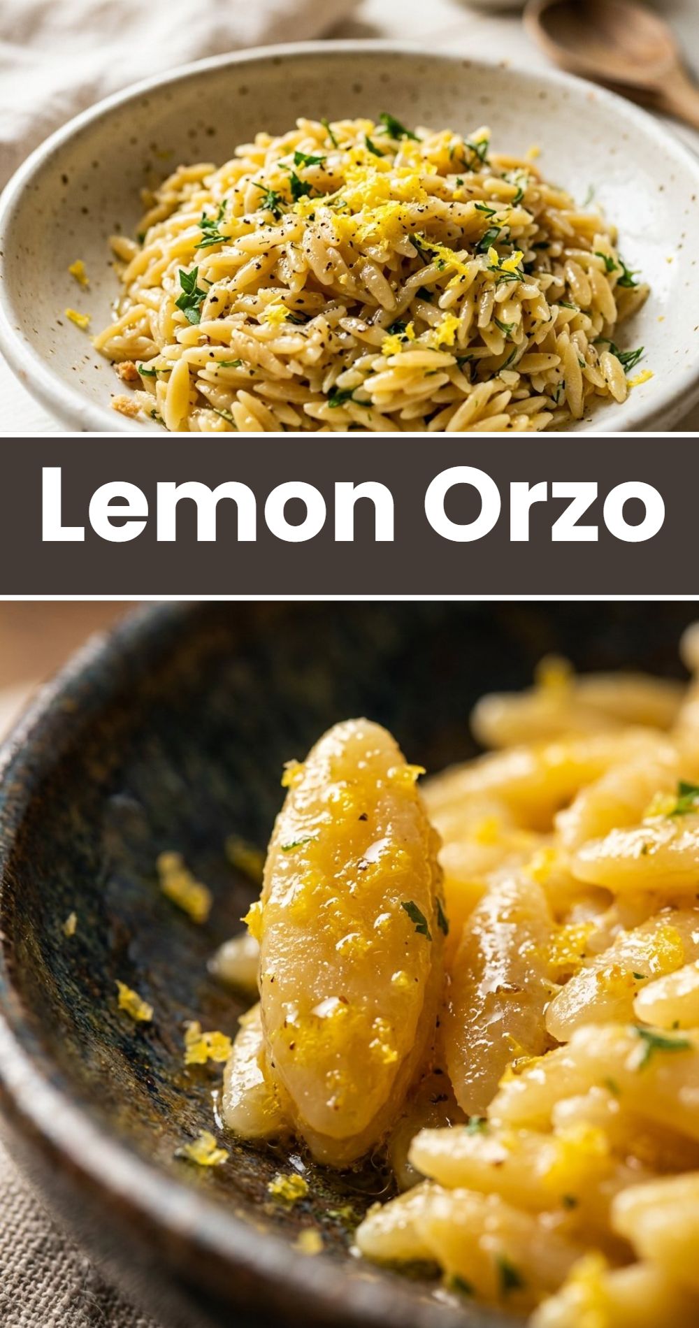 Lemon Orzo