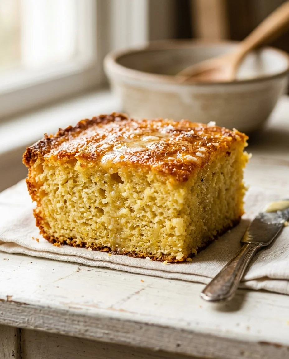 Butter-Swim Cornbread Recipe