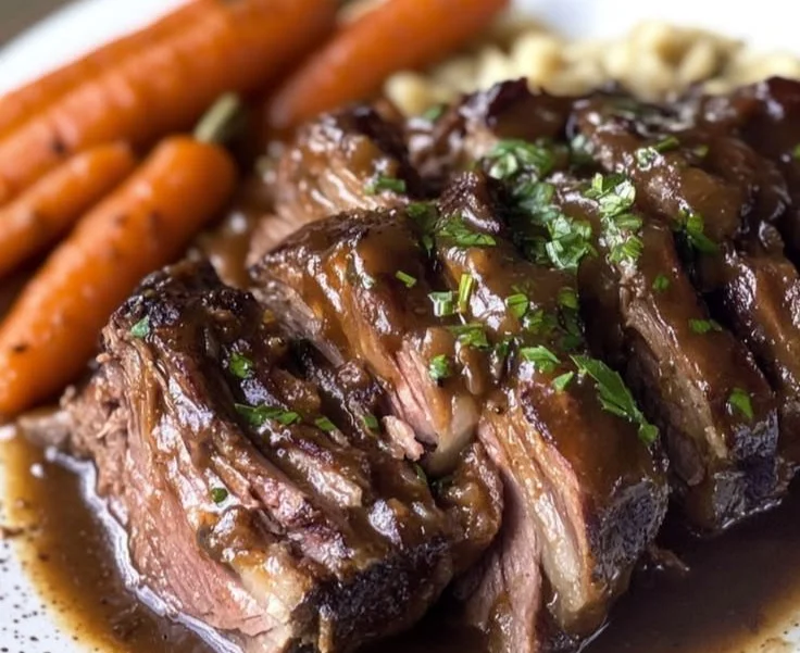 Crock Pot Chuck Roast (SO tender &amp; easy!)